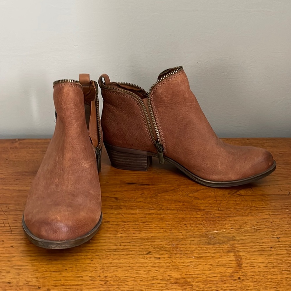 Lucky Brand leather boots